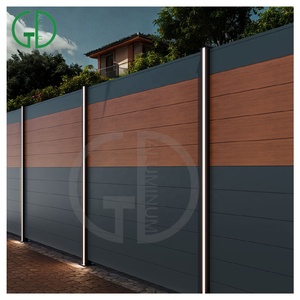 Gd nhôm Euro khu vườn nhỏ tự làm tấm trang trí lưới có thể mở rộng giả bìa ngoài trời Composite hàng rào riêng tư - Product Image 4