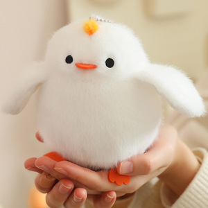 Magnetic Suction Plush Toy Cute Doll Lying on the Shoulder of a Fat Little Bird Cockatiel Mountain <strong>Sparrow</strong> - Product Image 3