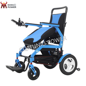 Dual Battery Electric Assisted <strong>Stand</strong> Motorized <strong>Wheelchair</strong> for Disabled All-Terrain Remote Rehabilitation Therapy Supplies - Product Image 4