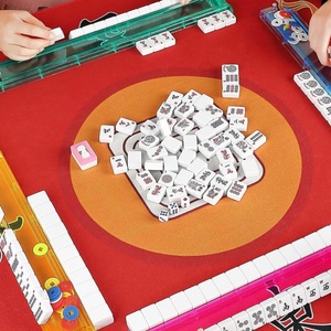 Jeu de Mahjong de luxe américain Yunyu en acrylique Winslow 1920 avec 10 tuiles Joker pour 4 joueurs – Divertissement pour adultes - Product Image 3