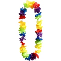 Jupe Hula Hawaïenne Arc-en-ciel Irisée Faite à la Main en Polyester pour Fête, Carnaval, Mariage - Fourniture Transfrontalière