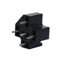 Relais industriel noir KC-004, certification CE ROHS, relais automobile pour circuit imprimé, socle électromagnétique