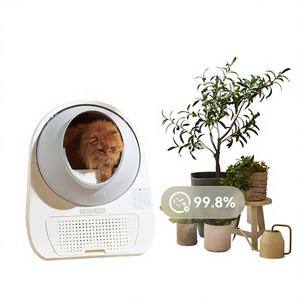 กระบะทรายแมวอัจฉริยะรุ่นใหม่ ทำความสะอาดอัตโนมัติ เป็นมิตรต่อสิ่งแวดล้อม พร้อมกล้อง AI แปรงทำความสะอาดอัตโนมัติ และแอปตรวจสอบสุขภาพ - Product Image 1