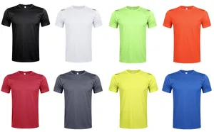 Hızlı kuru 100% polyester özel spor t shirt erkekler için erkek tişört spor salonu egzersiz koşu fitness eğitim spor giyim 2024