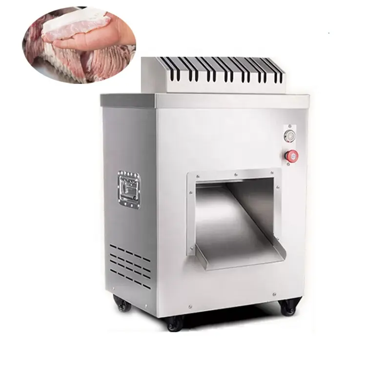 Meat dicer cube cutting machine cut sliced meat fresh meat slicer