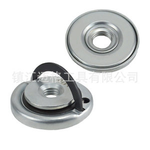 M10 M14 5/8-11 Pull <b>Ring</b> Polishing Machine Self Locking Pressing <b>Plate</b> For Angle Grinder Aluminum Alloy - Product Image 2
