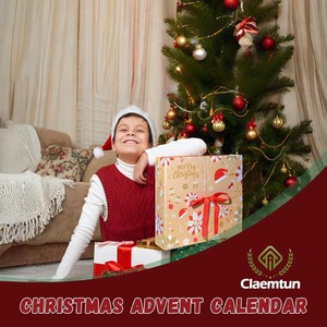 Countdown <b>Calendar</b> Box, Diy Arrival <b>Calendar</b> Storage Manager, Adult Diy Children's Gift Festival Decoration (Yellow) - Product Image 6