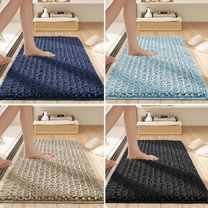 FIGOO-Factory Direct [Set di Tappeti <span class=keywords><strong>Gorilla</strong></span> <span class=keywords><strong>Grip</strong></span>] 3 Pezzi in Ciniglia [Set di Tappetini da Bagno] per Bagno Effetto Shaggy - Product Image 2