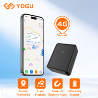 YOGU YG-D3 Rastreador GPS Magnético Inalámbrico 4G, Dispositivo de Rastreo de Activos Vehiculares de 5,000 mAh, Mini Rastreador GPS Magnético