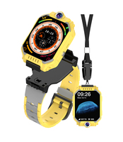 Nuevo Reloj Inteligente para Niños, Reloj con Teléfono Inteligente para Niños, Videollamada, Micro Chat, Despertador, Álbum de Fotos, Función de Giro de Fotos, Desmontable, 700 MA