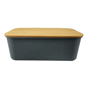 Grande taille en <span class=keywords><strong>fibre</strong></span> <span class=keywords><strong>de</strong></span> <span class=keywords><strong>bambou</strong></span> boîte à <span class=keywords><strong>lunch</strong></span> avec couvercle en <span class=keywords><strong>bambou</strong></span> naturel - Product Image 3