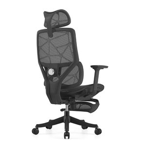 Offre Spéciale chaise de bureau ergonomique en maille à dossier haut de gamme pour les directeurs exécutifs gestionnaires invités-Design moderne - Product Image 5