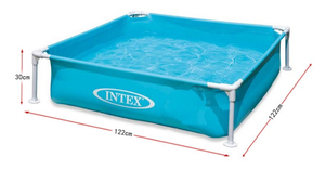 <span class=keywords><strong>Piscina</strong></span> <span class=keywords><strong>INTEX</strong></span> 57173 Azul <span class=keywords><strong>Easy</strong></span> <span class=keywords><strong>Set</strong></span>, Mini <span class=keywords><strong>Piscina</strong></span> con Marco, <span class=keywords><strong>Piscina</strong></span> Elevada para Niños, <span class=keywords><strong>Piscina</strong></span> Infantil para Exteriores - Product Image 5