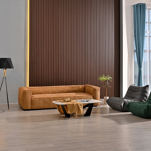 Sofá Seccional de tres asientos Modular de tela Italiana Moderna nórdica para apartamentos pequeños y salas de estar Nuevo diseño - Product Image 3