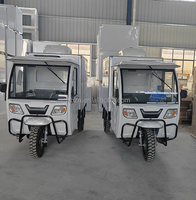 Tricycle électrique avec compresseur Copeland pour la livraison de produits frais en restaurant, crème glacée, lait, boissons froides, stockage réfrigéré