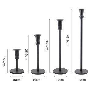 Gold Foil Taper <strong>Candle</strong> <strong>Holder</strong> Tall and Thin Shape for Indoor Home Decoration for Table Centerpieces and Wedding Decoration - Product Image 5