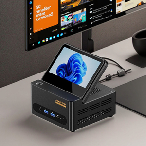 Aoostar G-FLIP oculink Mini PC 5 inch màn hình AMD ry-zen ai 9 HX 370 <span class=keywords><strong>Ultra</strong></span> 7 155h <span class=keywords><strong>Micro</strong></span> máy tính chơi Game 2xusb4 win11 wifi7 - Product Image 3