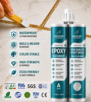 Mortier époxy imperméable, résistant à la moisissure et élastique pour carreaux de céramique