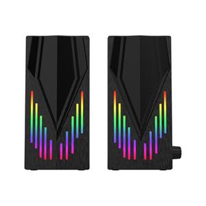 Desktop <strong>PC</strong> Gaming <strong>Speakers</strong> with Super Bass <strong>Wired</strong> Audio Player and Light Notebook Compatible Plastic Cabinet - Product Image 2