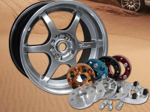 Espaciador de rueda de coche de 38mm de espesor, accesorios de pieza de rueda 4x4 para Nissan Patrol GU, espaciador de rueda de aluminio - Product Image 3