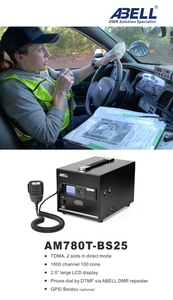 Radio mobile numérique DMR ABELL AM780T 50W, <span class=keywords><strong>répéteur</strong></span> radio numérique bidirectionnel, récepteur de signal de clé de voiture, <span class=keywords><strong>répéteur</strong></span> - Product Image 6