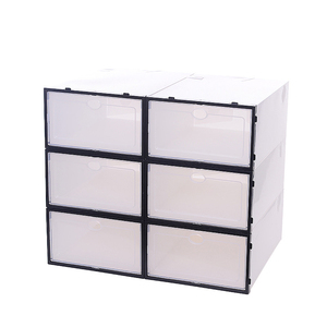 Personalizado claro <span class=keywords><strong>duro</strong></span> los hombres y las mujeres de embalaje de plástico de la caja de zapatos para la venta - Product Image 6