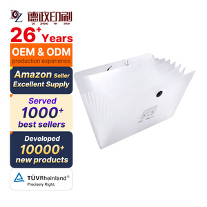 Bán buôn văn phòng tốt hơn sản phẩm trường A4 A5 5/8/12 túi trong suốt tập tin thư mục - Product Image 1