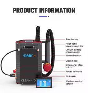 Gran Oferta: Máquina de Limpieza Láser de Pulso Continuo de 100W, 200W, 300W para Eliminación de Óxido y Restauración de Coches Clásicos, Limpieza de Metales, Entrega Rápida - Product Image 4