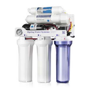 เครื่องกรองน้ำ 5 ขั้นตอน ระบบ RO UV พร้อมระบบ Reverse Osmosis วัสดุพลาสติก สำหรับใช้ในบ้านและนอกบ้าน - Product Image 1