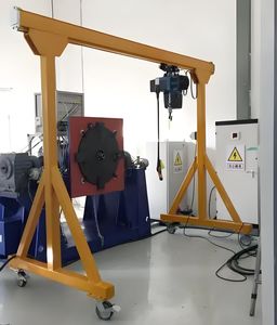 Grue à portique mobile intérieure/extérieure de haute qualité, prix bas, utilisation facile, 1 tonne - Product Image 4