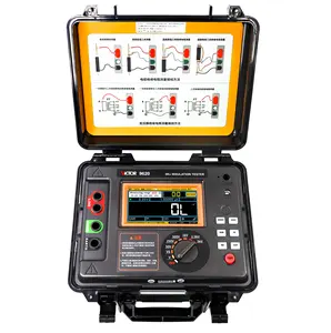 VICTOR 9620 RESISTANCE TESTER adopts a strong double-shell structure and has a protection rating of IP65