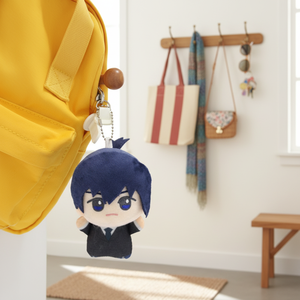 4 Diseños de Peluches de Anime Estilo Japonés, Figura de Peluche de Denji Hayakawa <span class=keywords><strong>Aki</strong></span>, Llavero de Peluche Suave, Mini Bolsa, Accesorios - Product Image 6