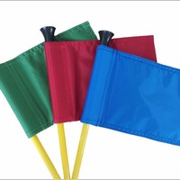 20x13 Inches Standard Golf Practice Putting Green Set avec mât en fibre de verre Impression numérique Golf Banner Cup Flag