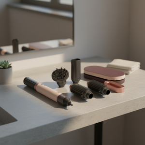 क्रॉस-बॉर्डर हॉट-सेलिंग एक ही शैली Hs09 टूर्मैलीन नेमिक आयन एयर कर्लिंग आयरन मल्टी-फंक्शन होम उपयोग स्मार्ट बाल - Product Image 3