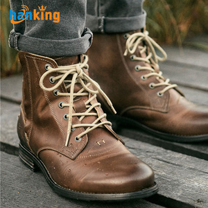 2022 Người Đàn Ông Khởi Động Mùa Thu Tinh Tế Zip Mắt Cá Chân Handmade Vòng Toe Thấp Gót Nam Giày Da Thời Trang Ngắn Gọn Giải Trí Thiết Kế Khởi Động - Product Image 2