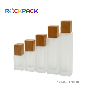 20ml 30ml 50ml 100ml 120ml化粧品スキンケアガラスつや消し空ローションボトルと瓶セット - Product Image 5