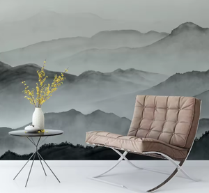 Papier peint 3D noir personnalisé pour la décoration murale de la maison et des restaurants Nouveau produit - Imperméable Style chinois <span class=keywords><strong>Etagere</strong></span> Murale - Product Image 1