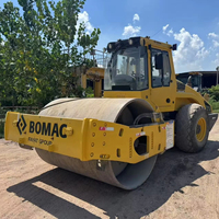 Rouleau compresseur d'occasion BOMAG BW220 BW203 BW213 à tambour unique, moteur Deutz, 20 tonnes, compresseur de sol d'origine Allemagne
