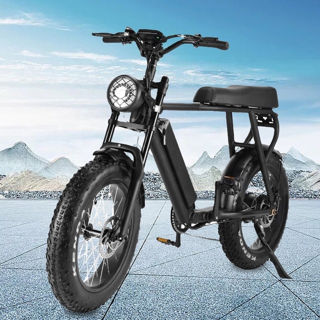 Dogebos Fat Tire Electric Bikes US Warehouse Foldable Mountain E-Bikes 500W Motor Adult Road Bikes Popular Electric Bicycle