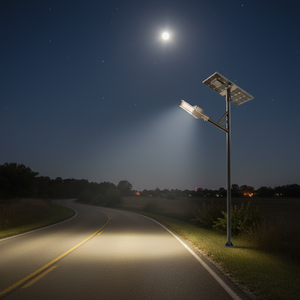 Reflector Solar LED AurLux de 30W, Alta Calidad, Certificado CE, Clasificación IP65, Aluminio, Uso en Exteriores, Color Blanco Cálido, Largo Alcance, CRI 80 - Product Image 3