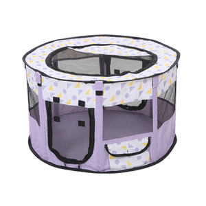 Oxford Portable Parcs Pour Animaux De Compagnie Pliable Chenil Chien Playpent Respirant Maille Maison Résistant Chiot Enceinte Clôture Enceinte Pour Animaux De Compagnie - Product Image 2