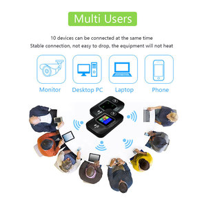 Routeur WiFi portable 4G LTE version américaine E5880 avec fonction pare-feu, fonction MIFI, antennes intégrées pour les voyages en voiture et l'utilisation en extérieur - Product Image 6