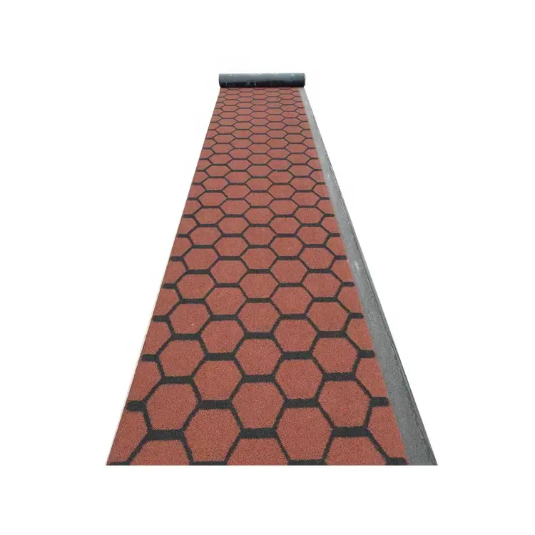 건물 방수 재료 역청 대상 포진 다채로운 표면 아스팔트 루핑 대상 포진 지붕 방수 막