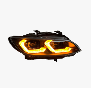 Feux de jour à double couleur SJC AutoLED pour BMW Série 3 E92 2006-2013 Jaune/Blanc, feux de position avant pour la vente en gros - Product Image 5