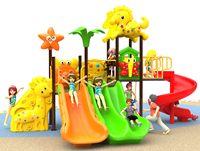 Toboggan en plastique populaire pour enfants jeu en plein air jardin école parc d'attractions public éducatif préscolaire équipement de terrain de jeu en plein air