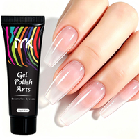 Kit de gel poly pour ongles Makeauty Private Label, faible odeur, sans HEMA, sans TPO, gel UV acrylique professionnel pour extension d'ongles, gel de construction