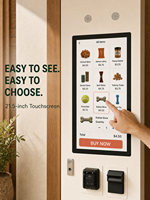 Máquina Expendedora Automática de Artículos para Mascotas, para Comida, Golosinas y Accesorios - Expendedora Inteligente Comercial de Acero Inoxidable Basada en la Nube