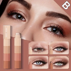 Set di ombretti opachi per il trucco con matita impermeabile privata - Product Image 6