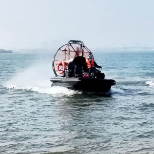 Aéronef amphibie à fond souple, <span class=keywords><strong>bateau</strong></span> de travail à moteur in-bord, navire de sauvetage d'urgence polyvalent, capacité de charge de 0,8T, 60 km/h - Product Image 4
