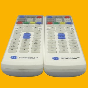 รีโมทคอนโทรลคริสตัลบีดส์ YK-0431 สำหรับกล่องรับสัญญาณยูทีสตาร์คอม 18.5x4.8x2.8 ซม. สีขาวรหัสคงที่ ระยะ 10 ม. - Product Image 3